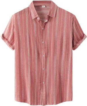 Short Sleeve Button Up Shirts for Men Hawaiian Shirts Short Sleeve Button Down Beach Shirts Tropical Summer Shirts