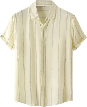Short Sleeve Button Up Shirts for Men Hawaiian Shirts Short Sleeve Button Down Beach Shirts Tropical Summer Shirts