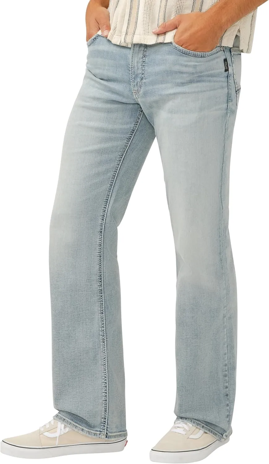 Silver Jeans Co. Men's Zac Relaxed Fit Straight Leg Jeans