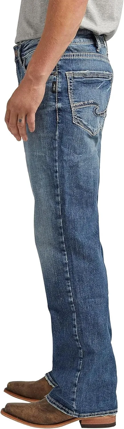 Silver Jeans Co. Men's Zac Relaxed Fit Straight Leg Jeans