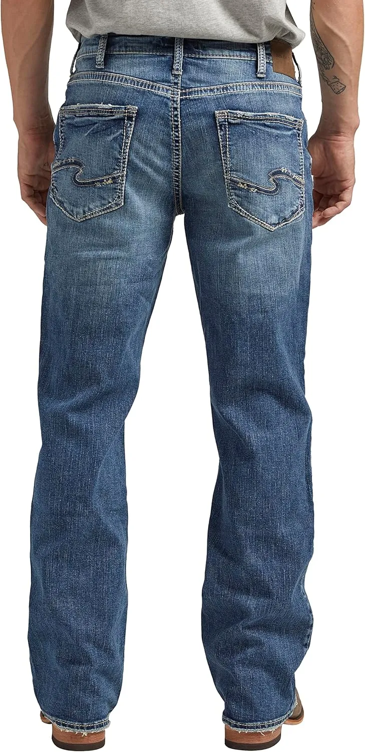 Silver Jeans Co. Men's Zac Relaxed Fit Straight Leg Jeans