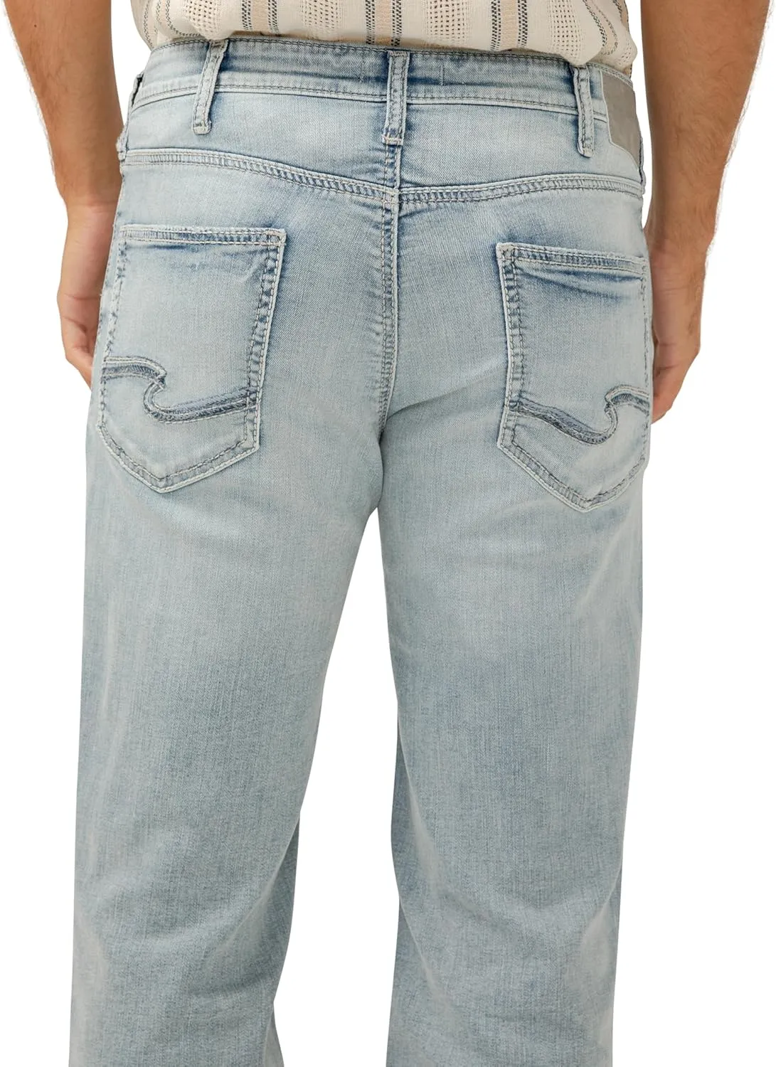 Silver Jeans Co. Men's Zac Relaxed Fit Straight Leg Jeans