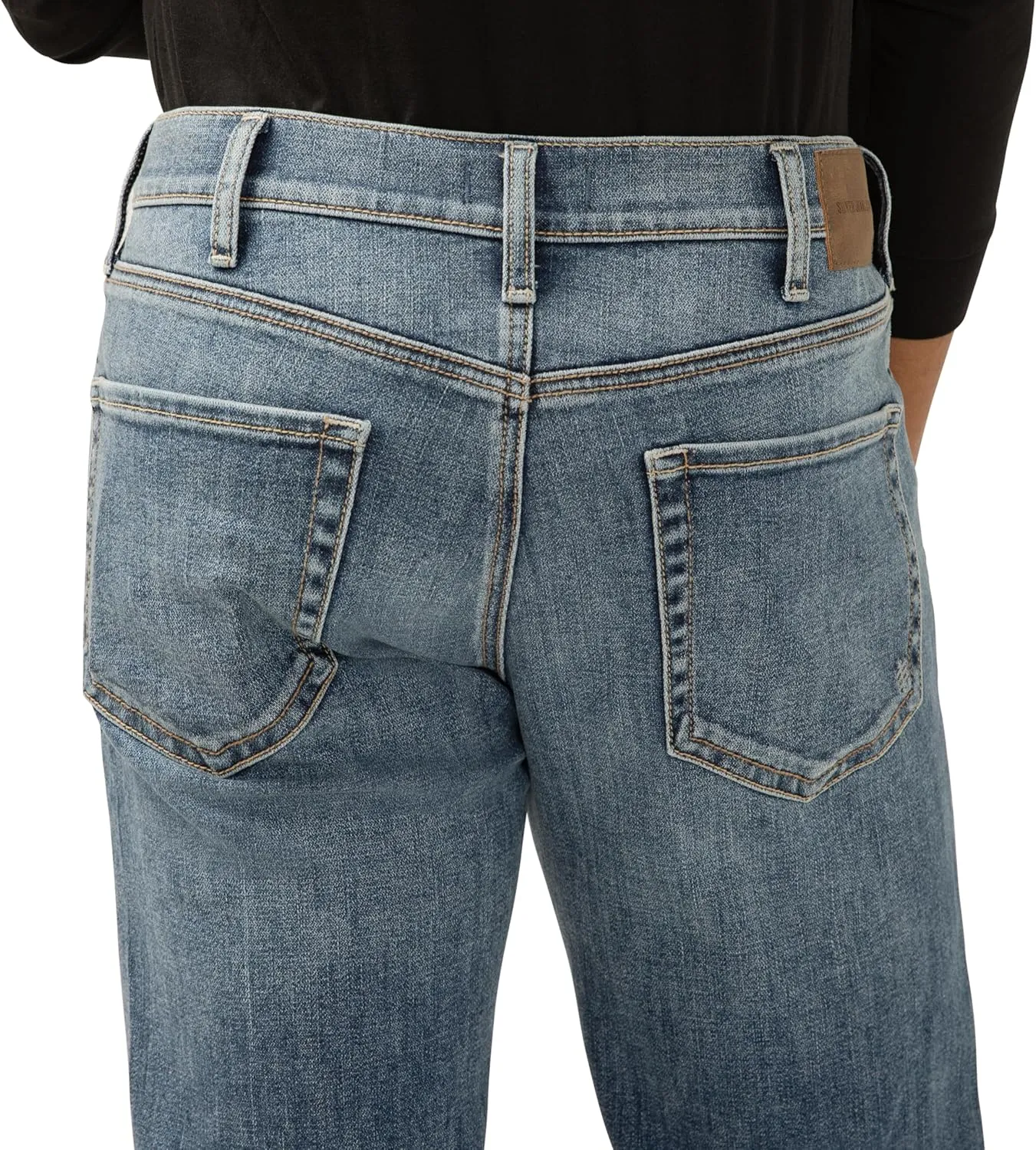 Silver Jeans Co. Men's Zac Relaxed Fit Straight Leg Jeans