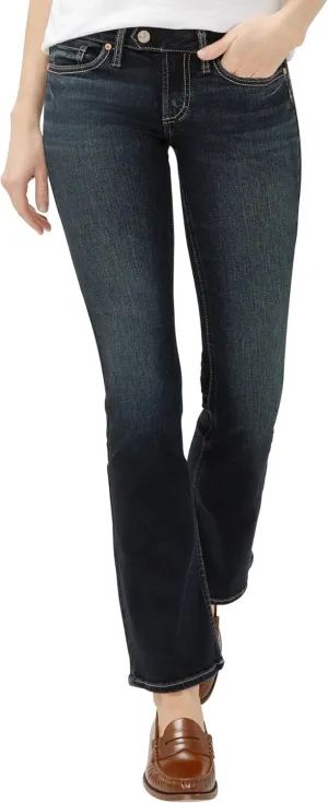 Silver Jeans Co. Women's Tuesday Low Rise Slim Bootcut Jeans