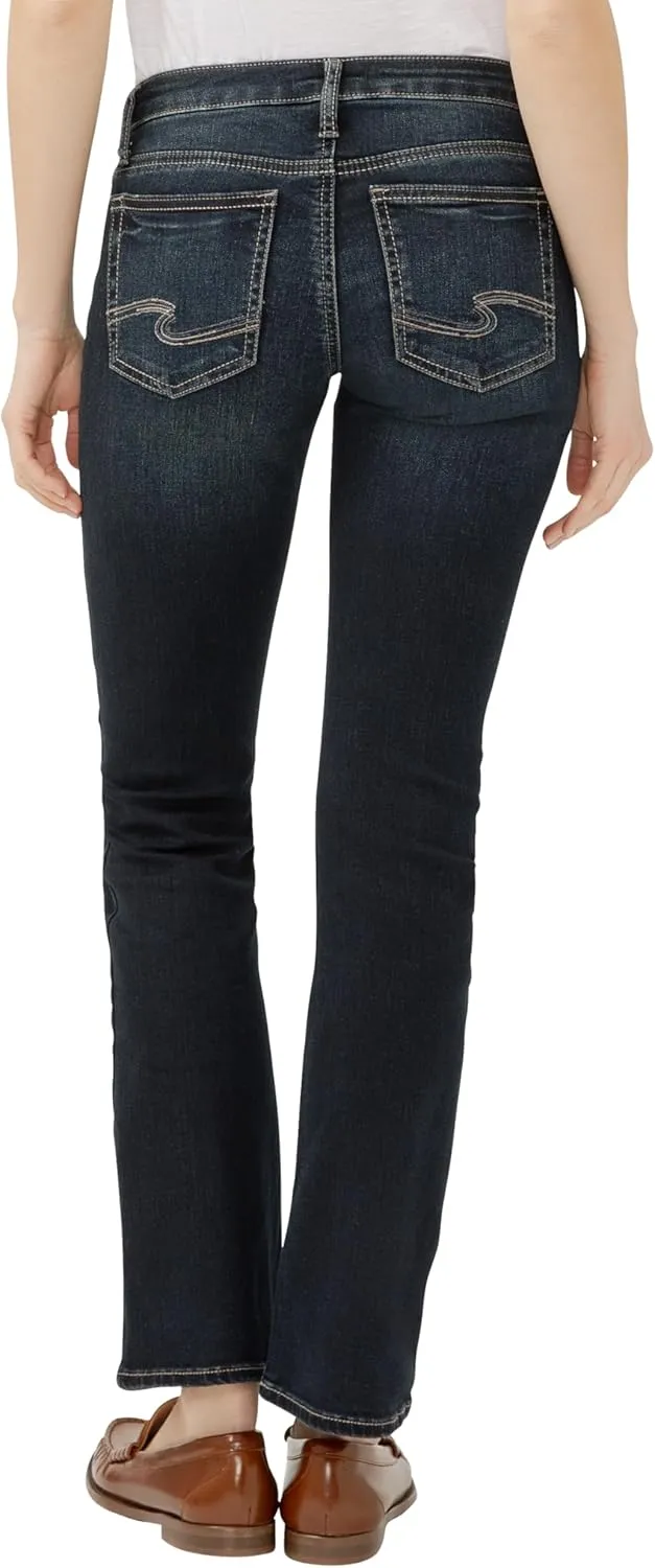 Silver Jeans Co. Women's Tuesday Low Rise Slim Bootcut Jeans