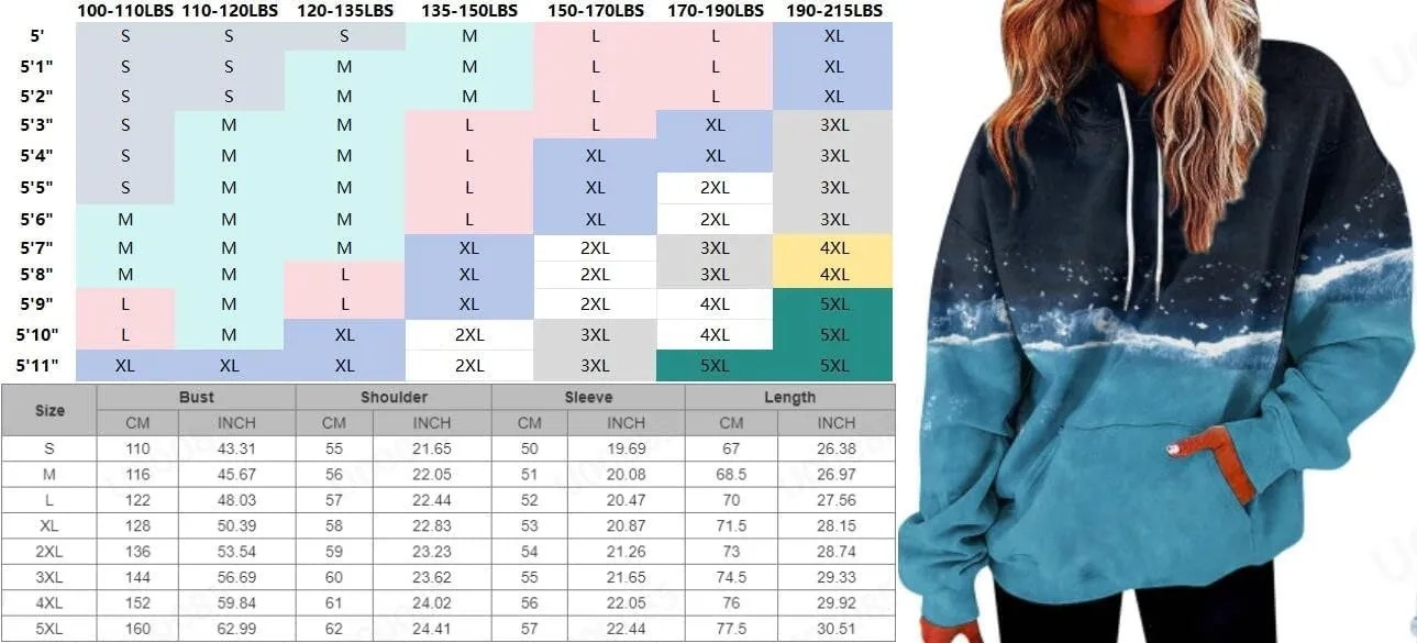 slqdgmryz Womens Oversized Hoodie Plus Size Tie Dye Preppy Swaetshirt with Pockets Comfort Cute Hoodies for Teen Girls