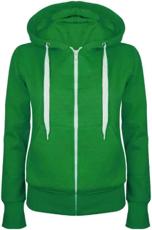 SMIDOW Womens Hooded Sweatshirts Thin Cotton Zip Up Hoodie Jacket With Pockets Fleece Fall Outfits 2023 Winter Clothes