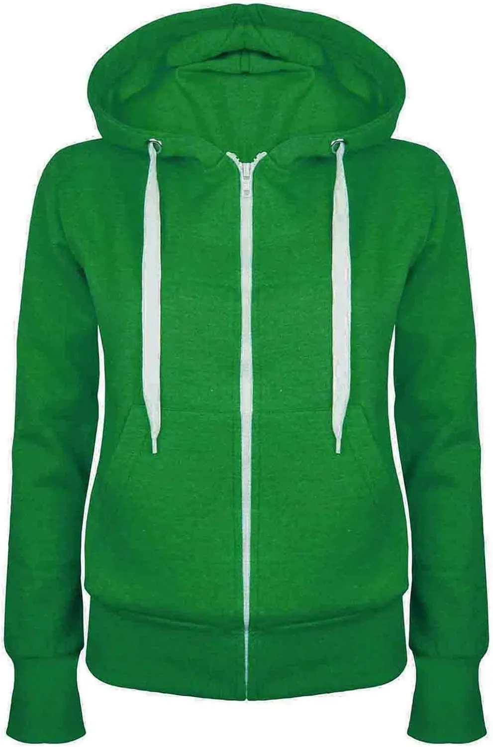 SMIDOW Womens Hooded Sweatshirts Thin Cotton Zip Up Hoodie Jacket With Pockets Fleece Fall Outfits 2023 Winter Clothes