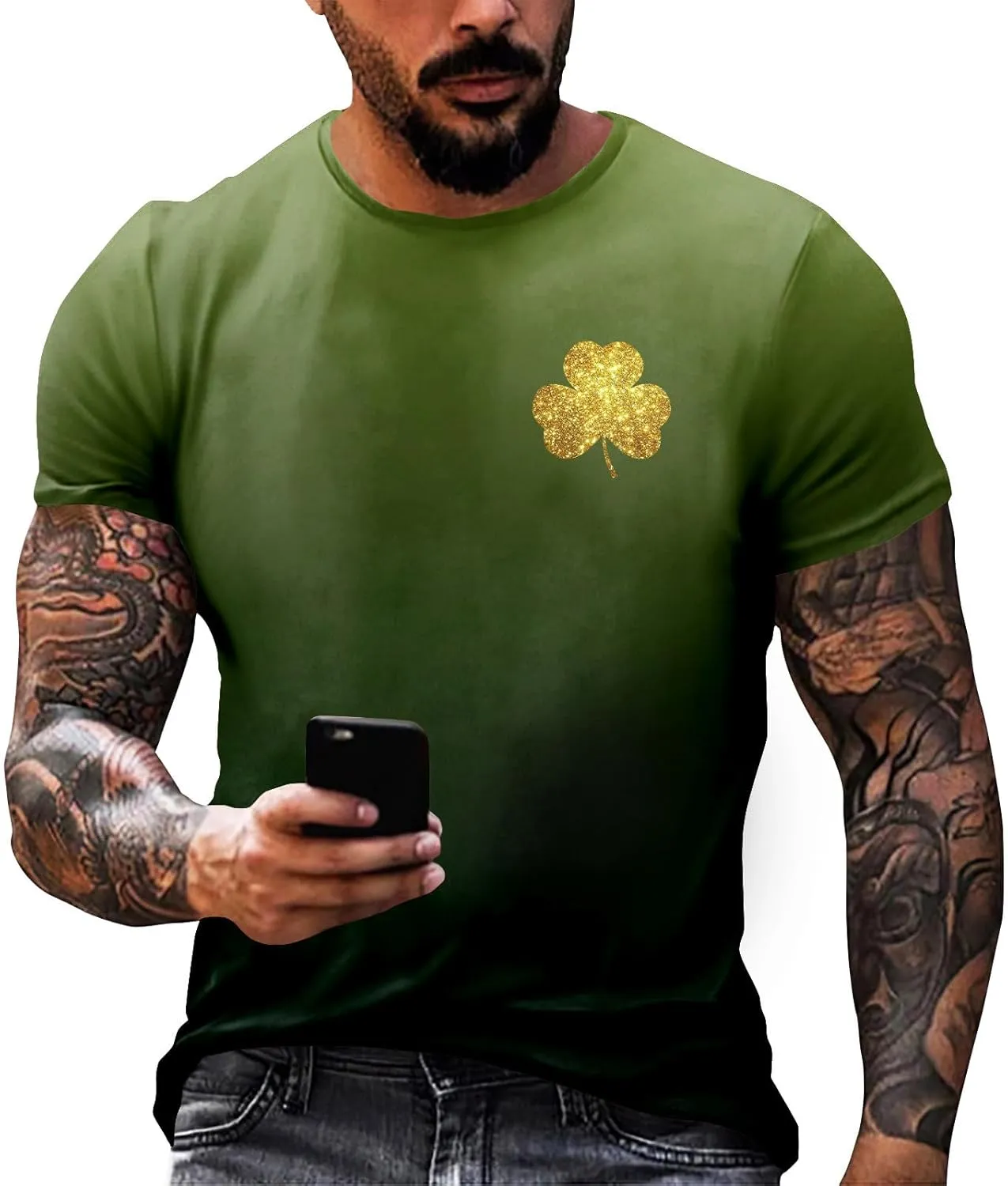 St Patricks Day Shirts Mens Shirts St Patricks Day Shirt Men- Funny Shirts for Men Shirts for Men