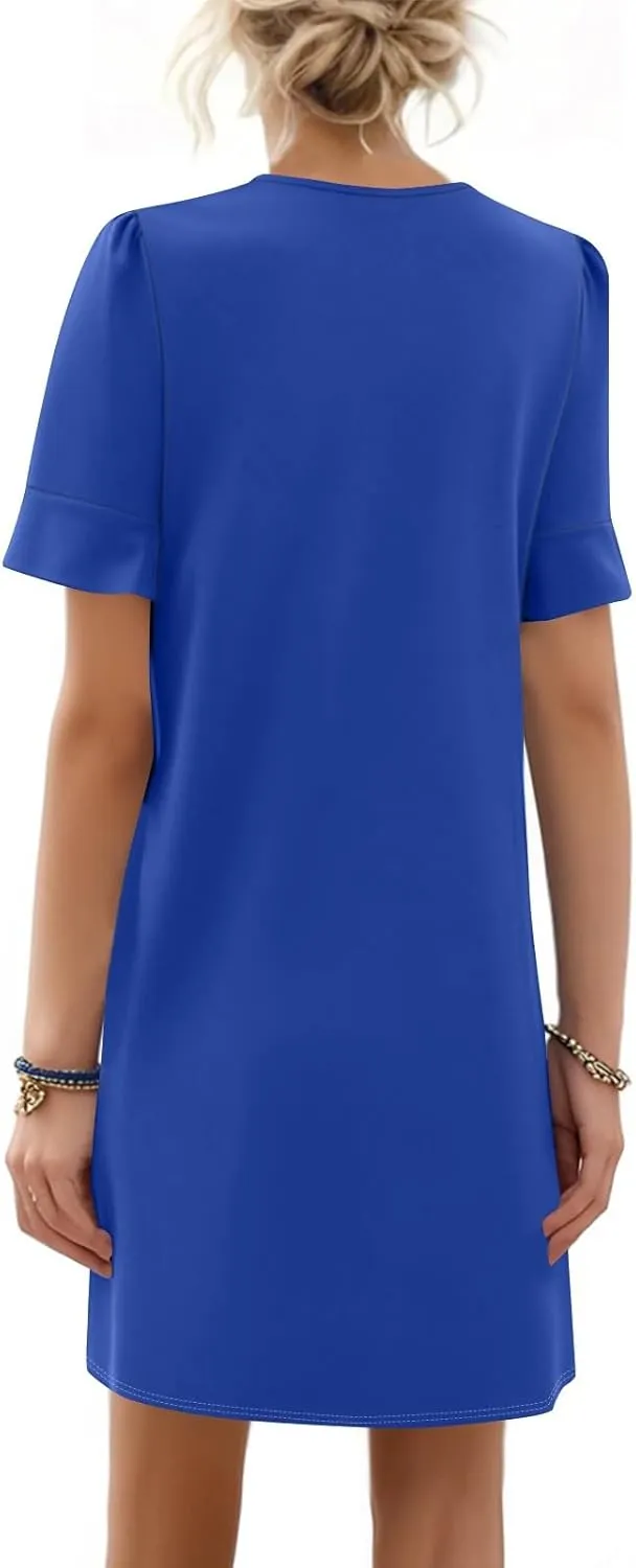 Summer Casual Dresses for Women Flowy Garden Party Dresses That Hide Tummy Bulge Birthday Ruffle Ren Faire Cute Spring Outfit