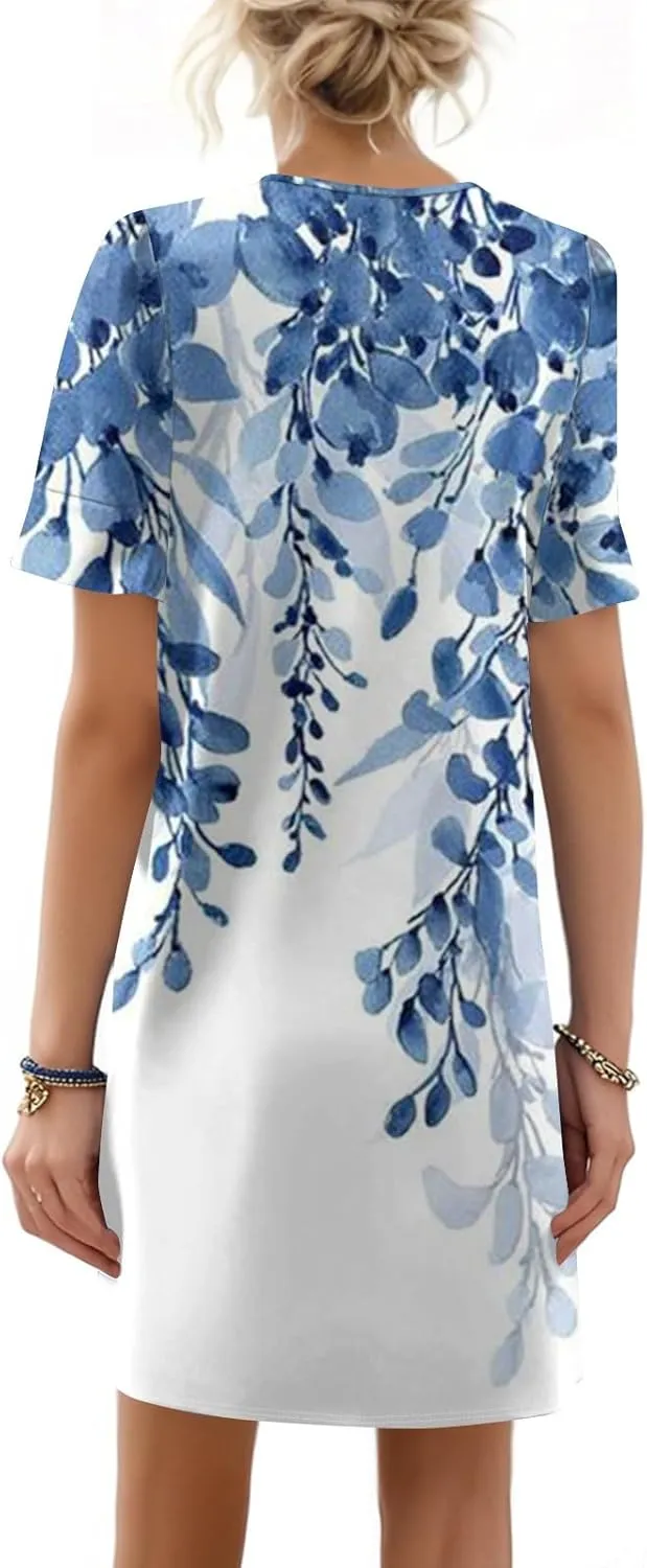 Summer Casual Dresses for Women Flowy Garden Party Dresses That Hide Tummy Bulge Birthday Ruffle Ren Faire Cute Spring Outfit