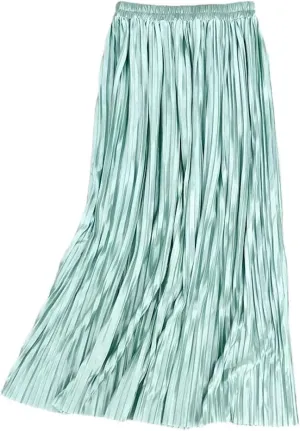 Summer Skirts Pleated Long Skirts Women Midi Skirts Women's Novelty Skirts