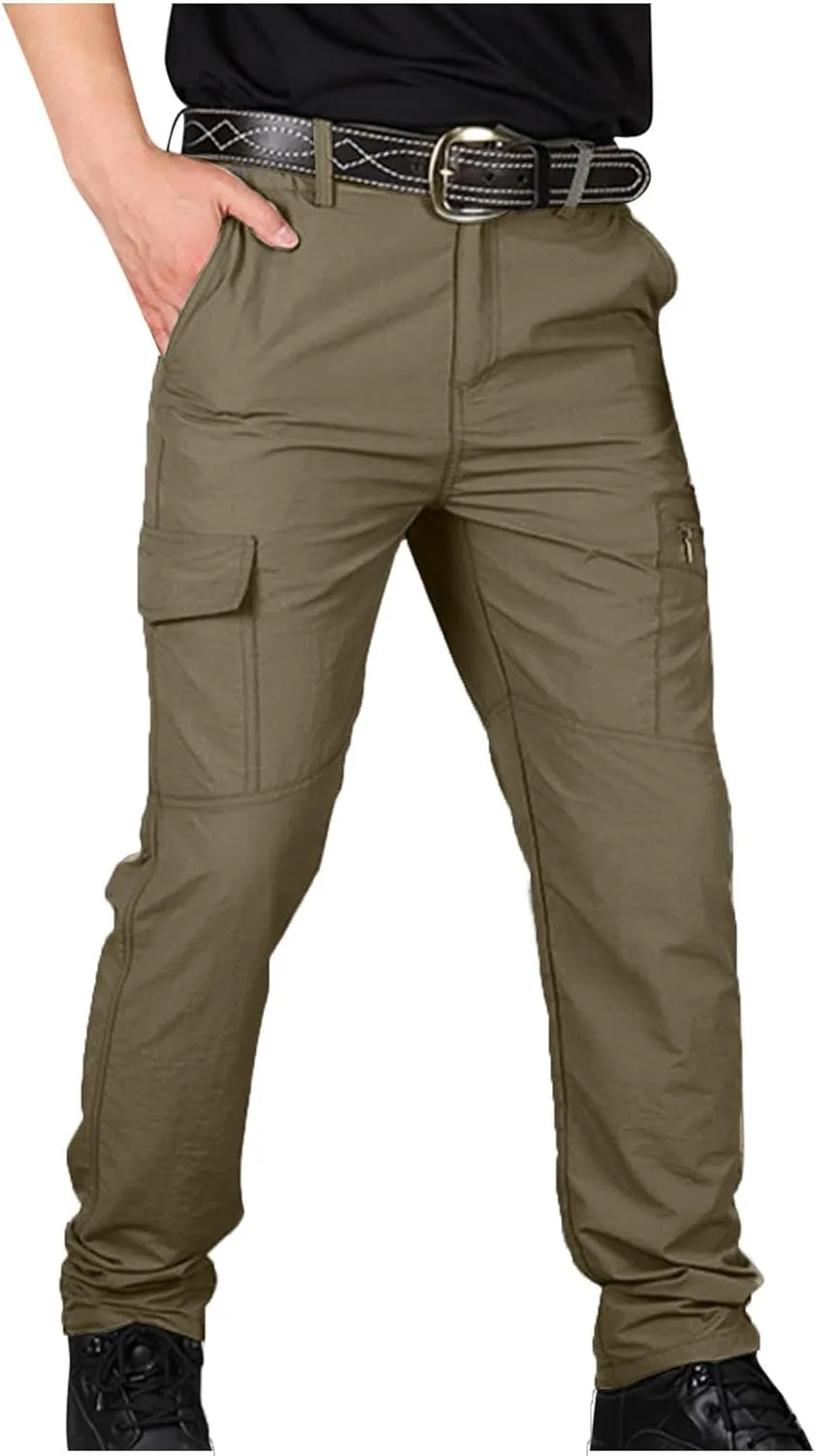 Tactical Pants for Men Stretch Cargo Pants Military Work Pants Outdoor Activity Hiking Pants with Multi Pockets