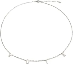 Taouzi Vote Necklaces Encourage Voting Necklaces First Lady Necklaces Fashion Initial Necklaces Popular Letter Necklaces for Women