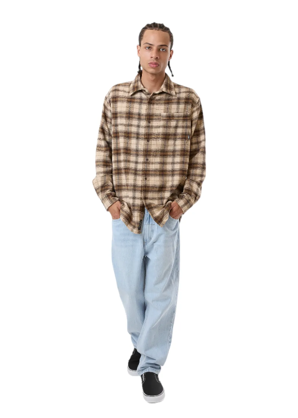 THRILLS - Barrio Flannel Shirt - Wren