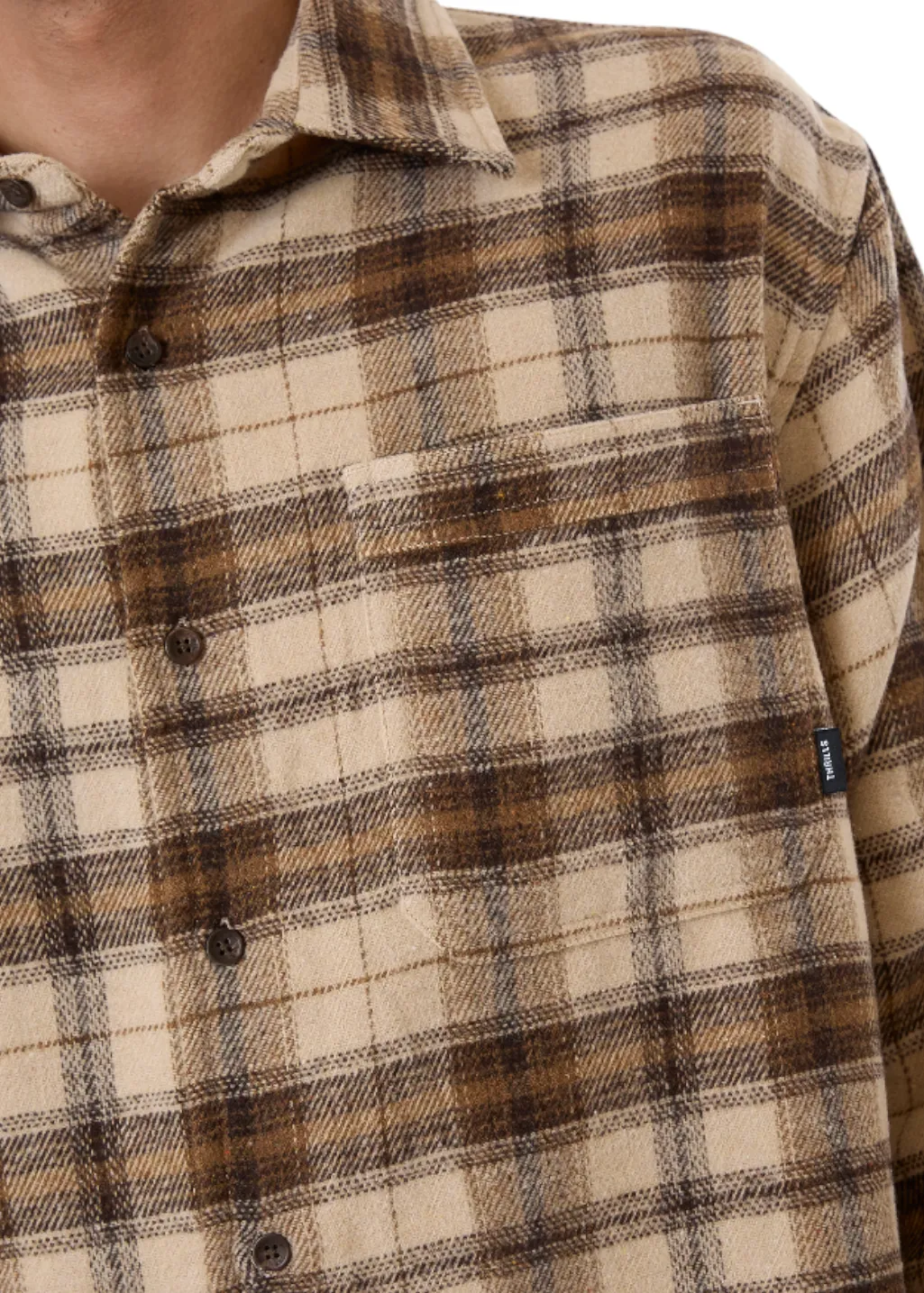 THRILLS - Barrio Flannel Shirt - Wren
