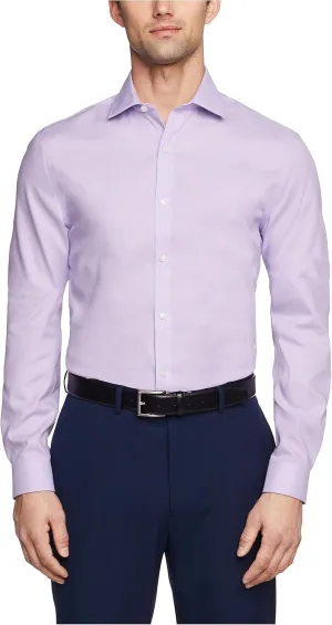 Tommy Hilfiger Men's Dress Shirt Slim Fit Non Iron Solid