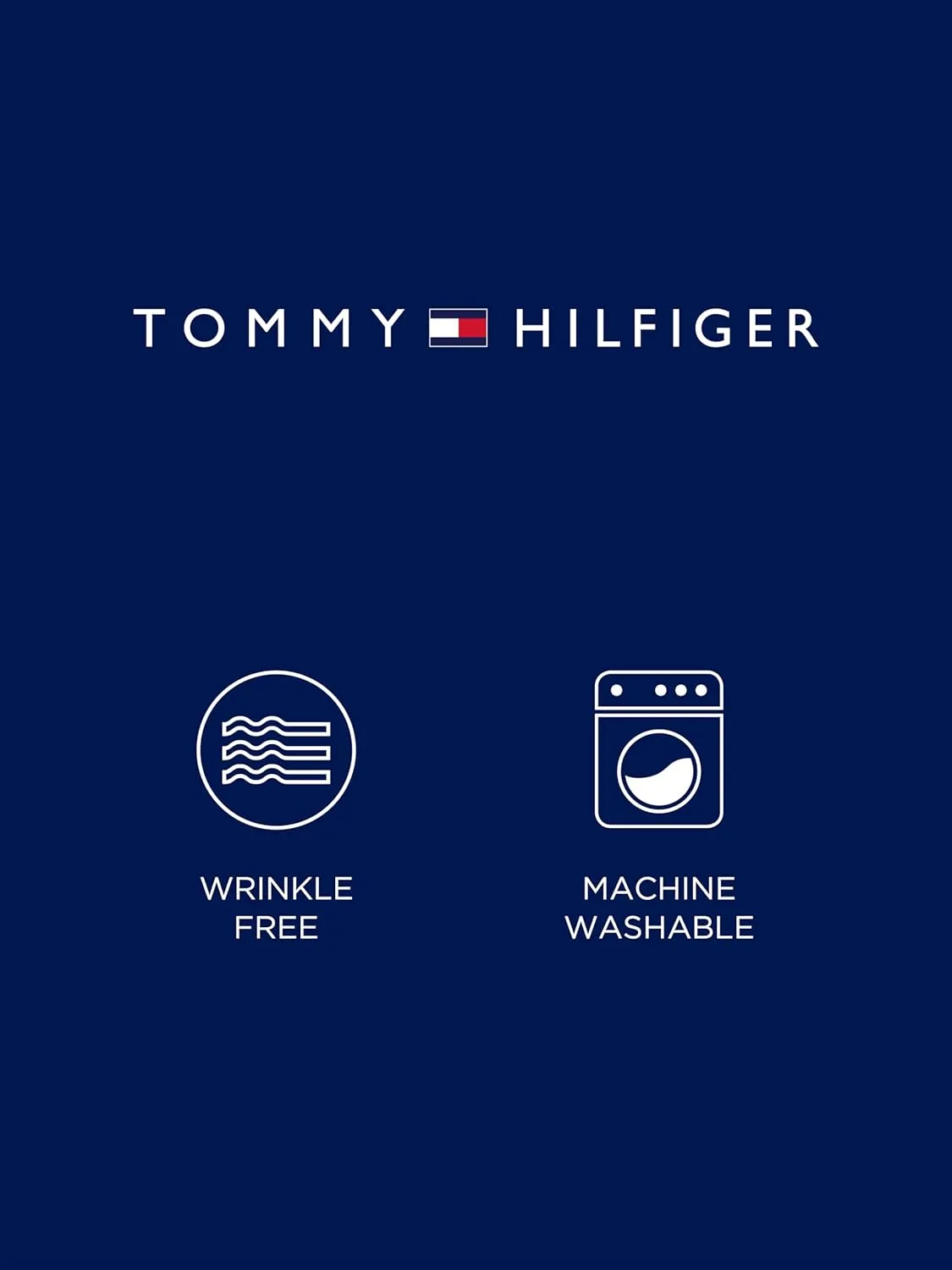 Tommy Hilfiger Men's Dress Shirt Slim Fit Non Iron Solid