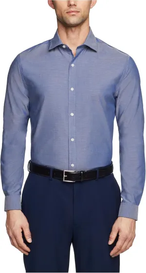 Tommy Hilfiger Men's Dress Shirt Slim Fit Non Iron Solid
