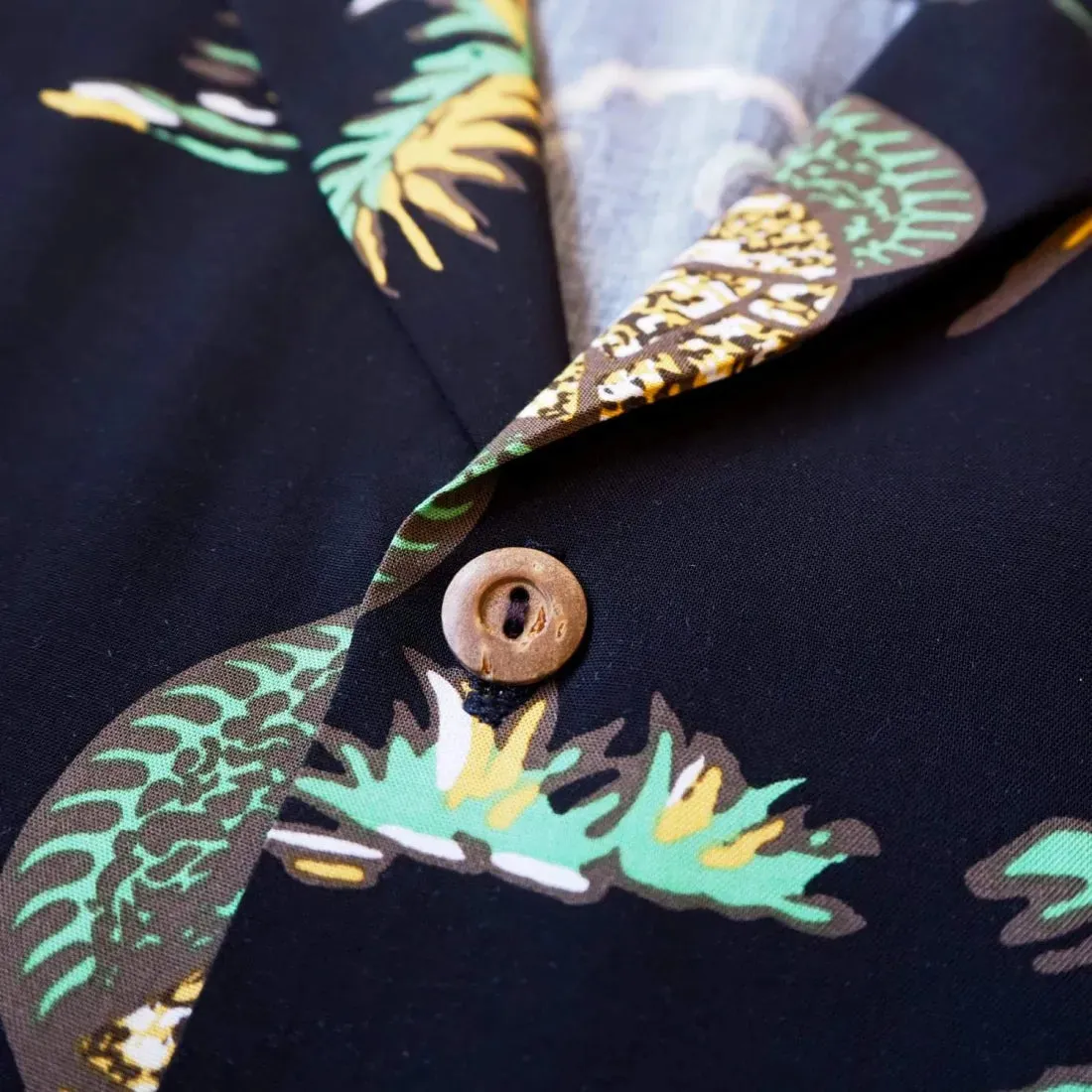 Turtle Bay Black Hawaiian Rayon Shirt