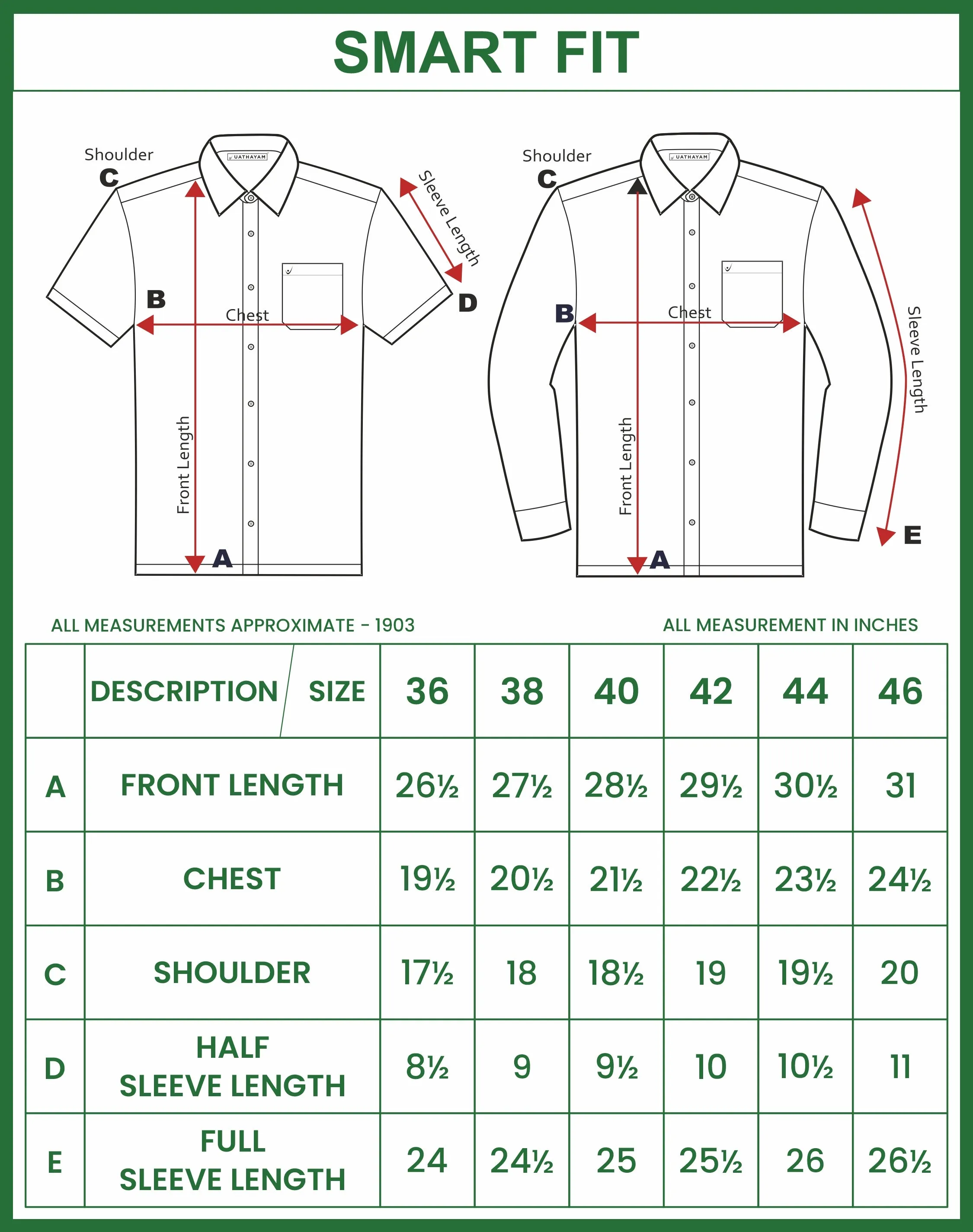 Varna - Black Formal Shirts for Men | Uathayam
