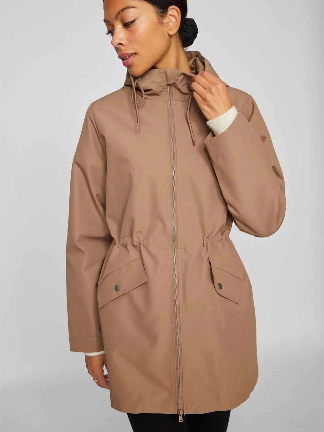 VITALLY Coat - Fossil