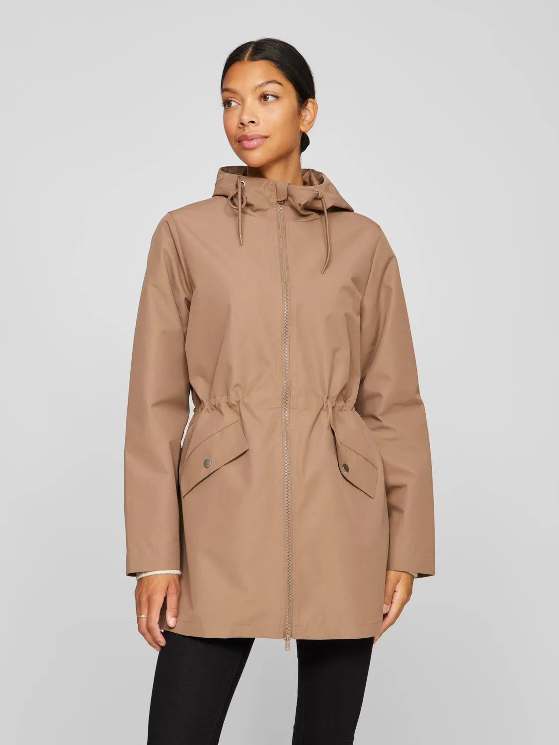 VITALLY Coat - Fossil