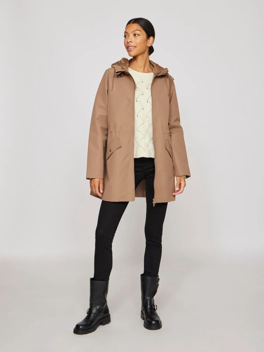 VITALLY Coat - Fossil