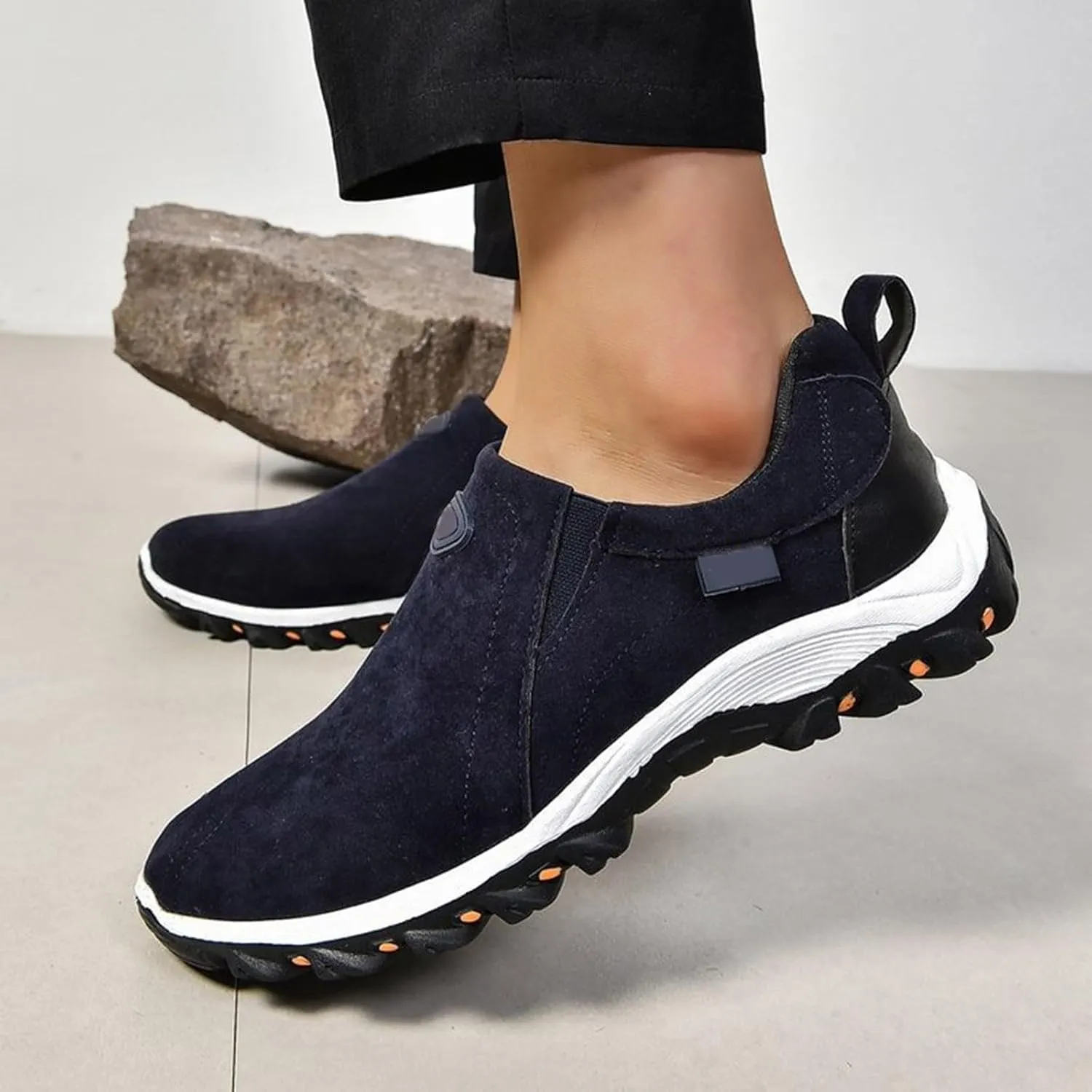 Women Loafers Sport Shoes Running Shoes Breathable Fashion for Student and Teenagers Ladies Slip On Casual Boys