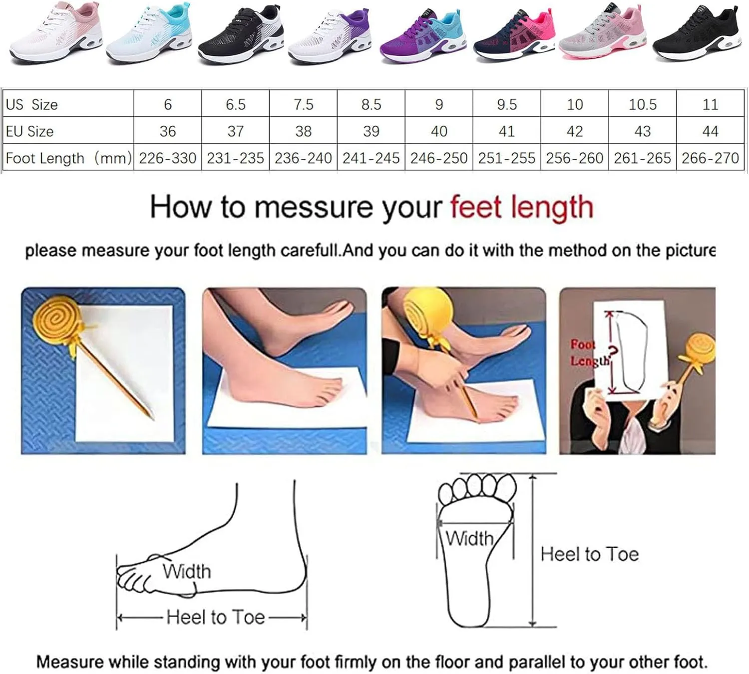 Women Orthopedic Sneakers Walking Shoes Tennis Shoes for Women Non Slip Sneakers Running Shoes for Gym Workout Sports