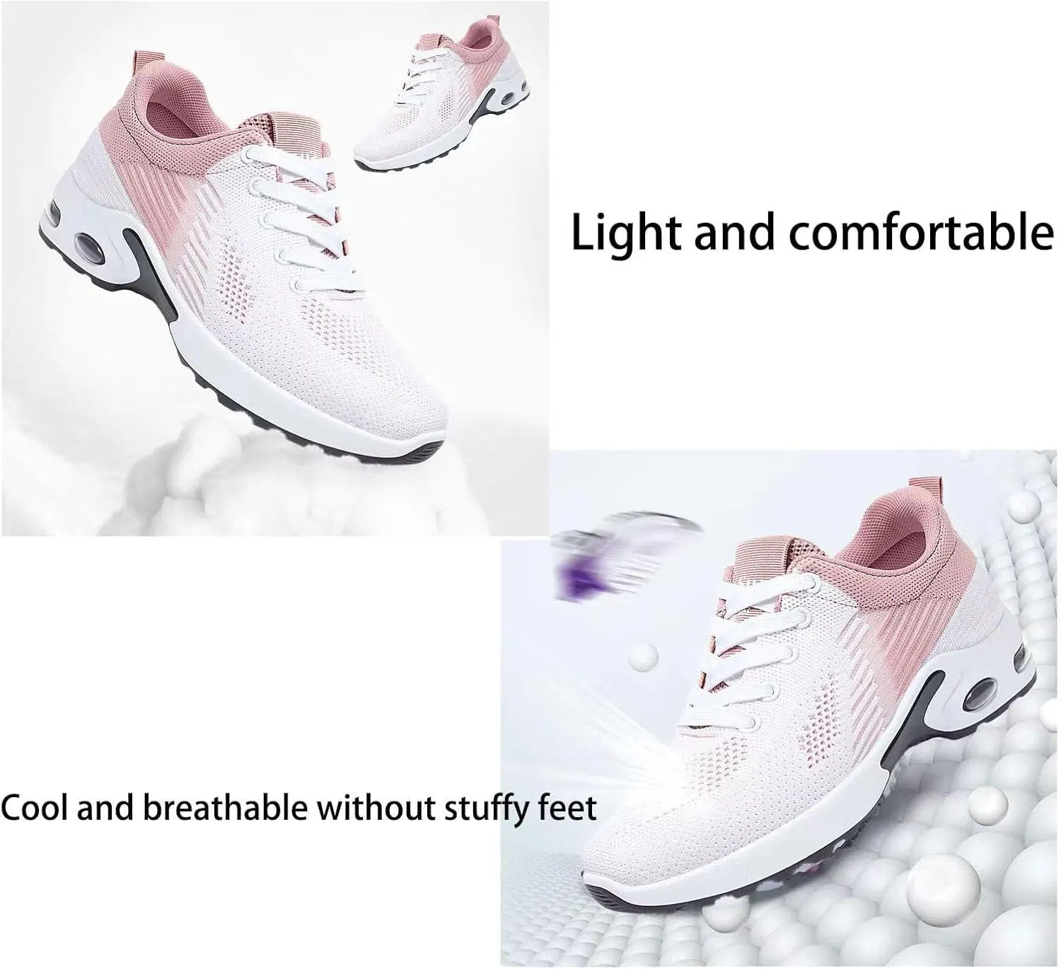 Women Orthopedic Sneakers Walking Shoes Tennis Shoes for Women Non Slip Sneakers Running Shoes for Gym Workout Sports