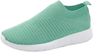 Women Outdoor Mesh Shoes Casual Slip On Comfortable Soles Running Sports Shoes Woman Work Out Shoes Woman Workout Shoes