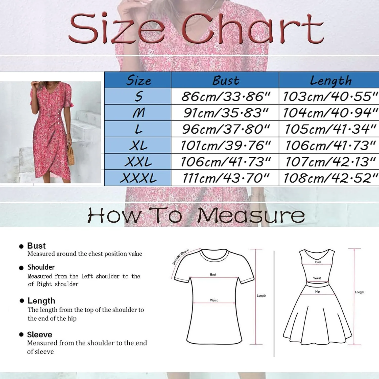 Women's Bohemian Floral Printed Short Sleeve Summer Dress Wrap V Neck Beach Flowy Irregular Hem Slit Midi Dresses
