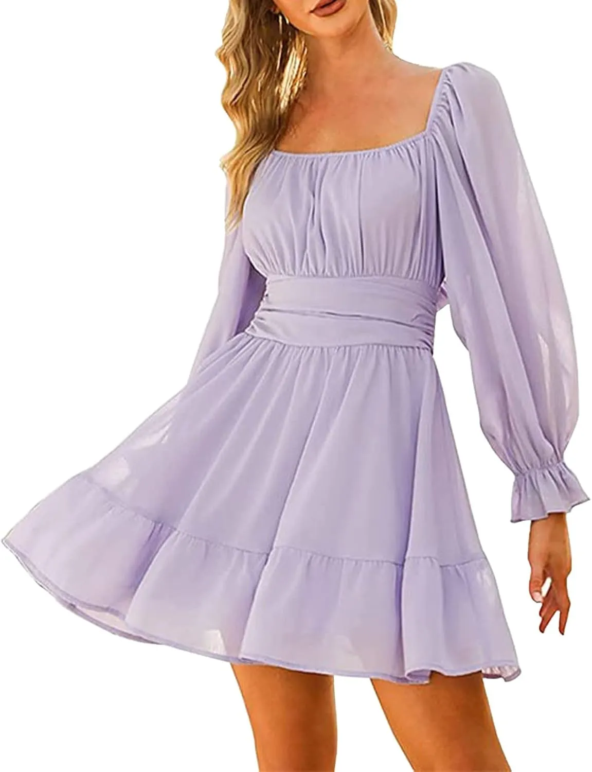 Women's Casual Sleeveless Maxi Dress 2025 Summer Tank Dress Scoop Neck Loose Beach Sundress