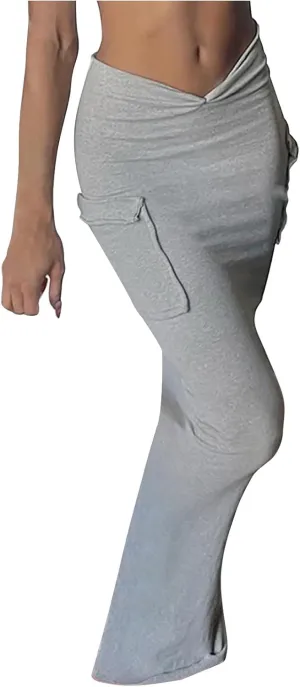 Women's High Waisted Pleated Tennis Skirt Women's Skirts Solid Color Casual High Waist with Pocket Slim Half Body