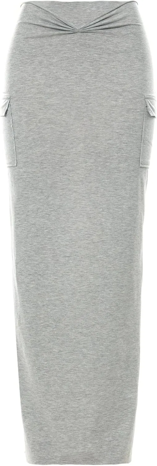 Women's High Waisted Pleated Tennis Skirt Women's Skirts Solid Color Casual High Waist with Pocket Slim Half Body
