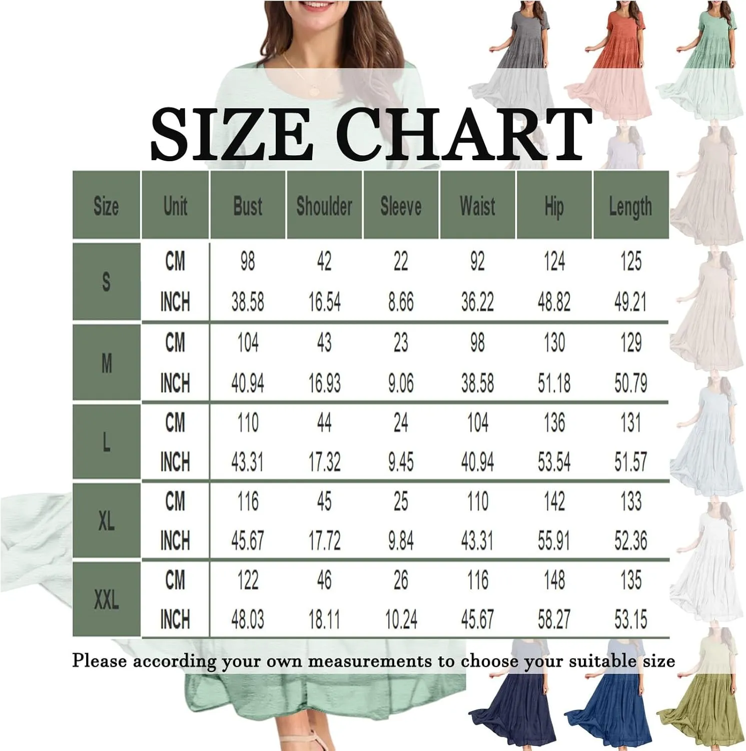Women's Summer Bohemian Floral Pattern A Line Short Sleeve High Neck Strapless Pleated Swing Vacation Midi Dresses