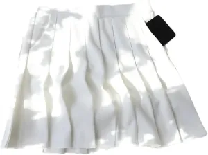 Womens Summer Fashion High Waisted Basic A-Line Mini Pleated Skirts