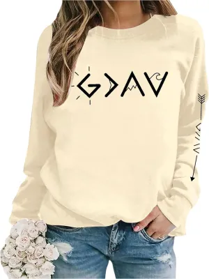 Womens Sweatshirt Trendy Casual Comfort Tshirts Drop Shoulder Long Sleeve Round Neck Oversized Sweatshirts Outfits