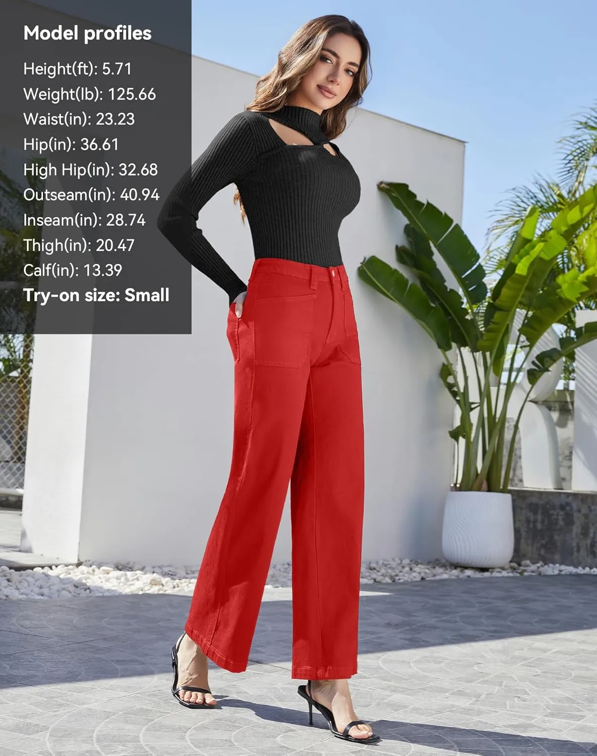 Women's Wide Leg Sweatpant Jeans Y2k Baggy Loose Trouser Jeans High Waisted Stretch Denim Pants