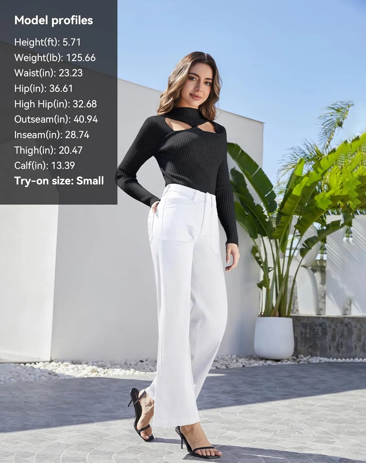 Women's Wide Leg Sweatpant Jeans Y2k Baggy Loose Trouser Jeans High Waisted Stretch Denim Pants