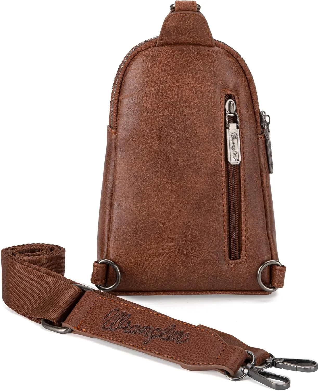 Wrangler Small Crossbody Sling Bags for Women Fanny Packs Chest Bag for Travel Gift